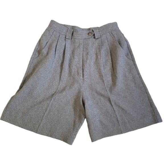 Vintage Lily's of Beverly Hills High Waisted Pleated Shorts size  8 - Picture 1 of 8
